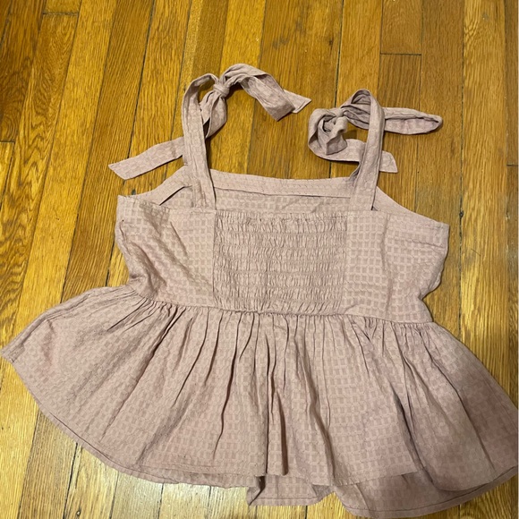 Madewell Tie Strap Tank - Picture 3 of 4